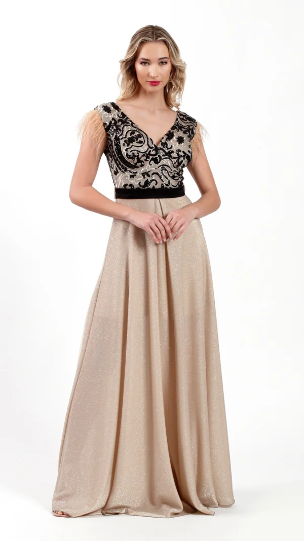S24P105 Personal Luxury Maxi Βραδίνο Φόρεμα