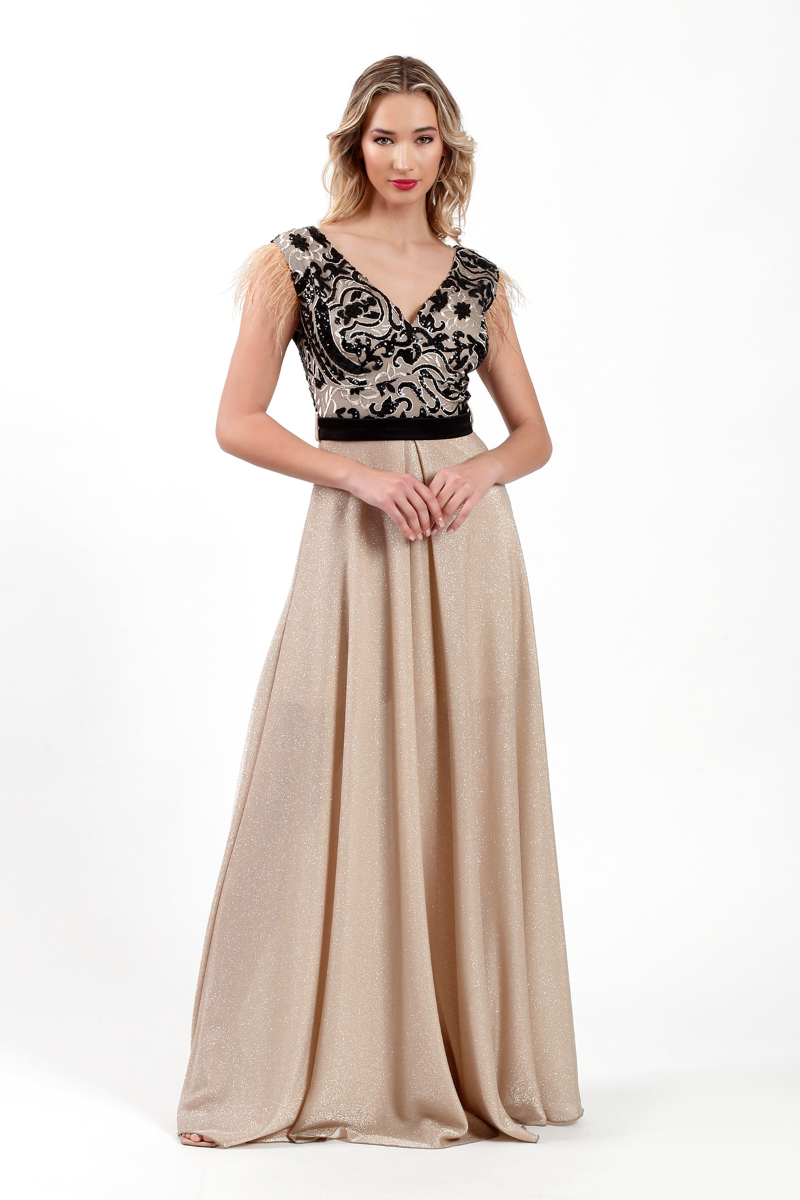 S24P105 Personal Luxury Maxi Βραδίνο Φόρεμα