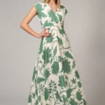 Cecilia Floral Maxi Βραδινό φόρεμα φλοράλ