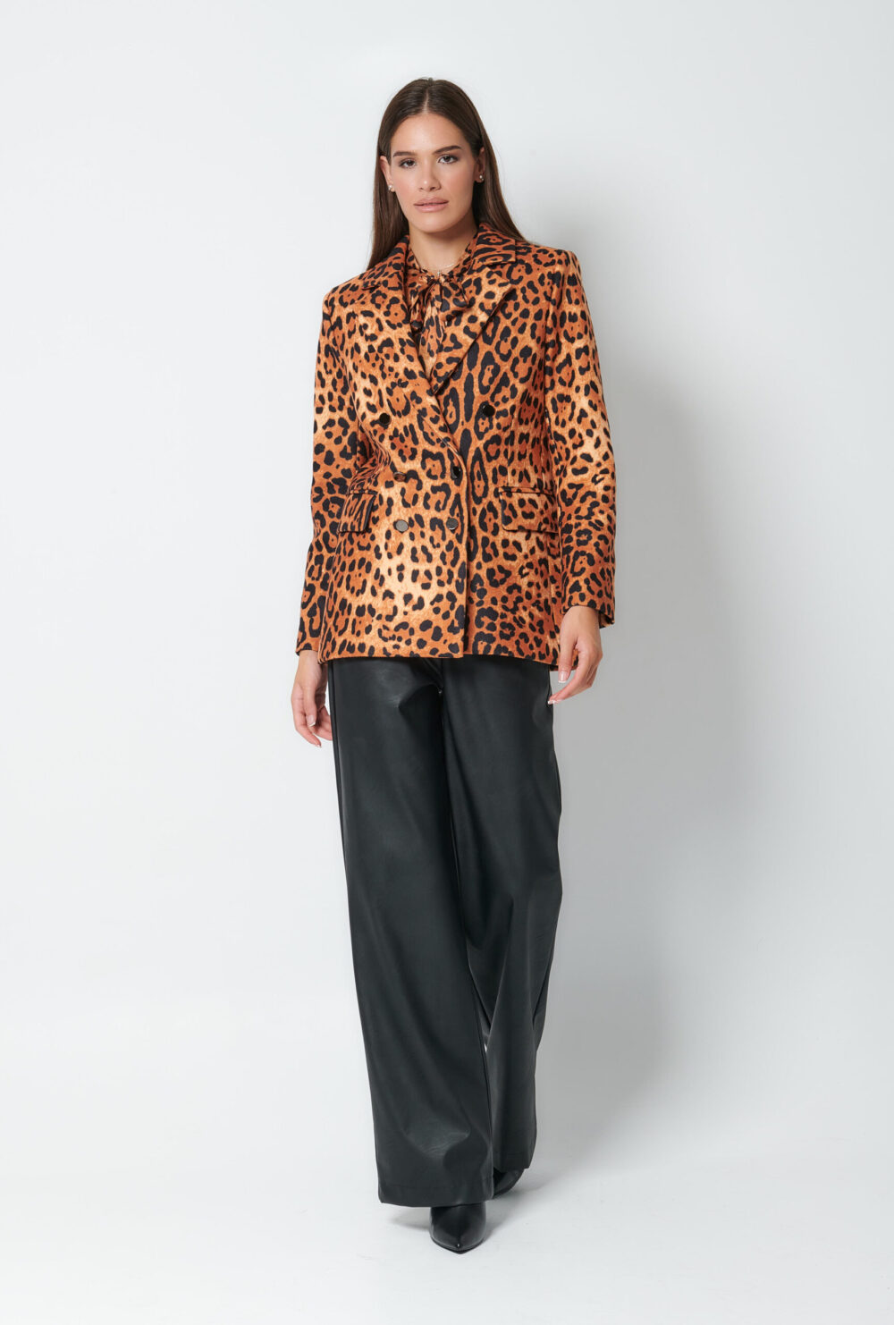 Σακκάκι Βελούρ σταυρωτό άνιμαλ